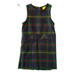 RIFLE Official Schoolwear Girl’s 5 Plaid High Neck Jumper Skirt School Uniform!